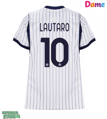Inter Milan Lautaro Martinez #10 Replika Udebanetrøje Dame 2026-27 Kortærmet
